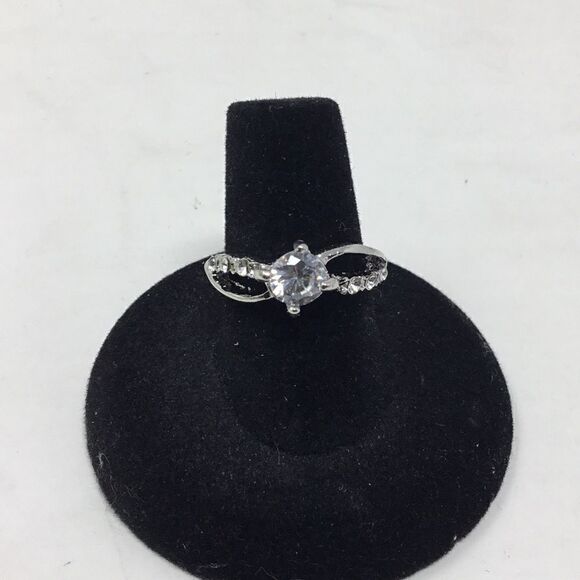 3/4 ct. CZ Intertwined Setting Fashion Ring (H15) - Picture 2 of 6